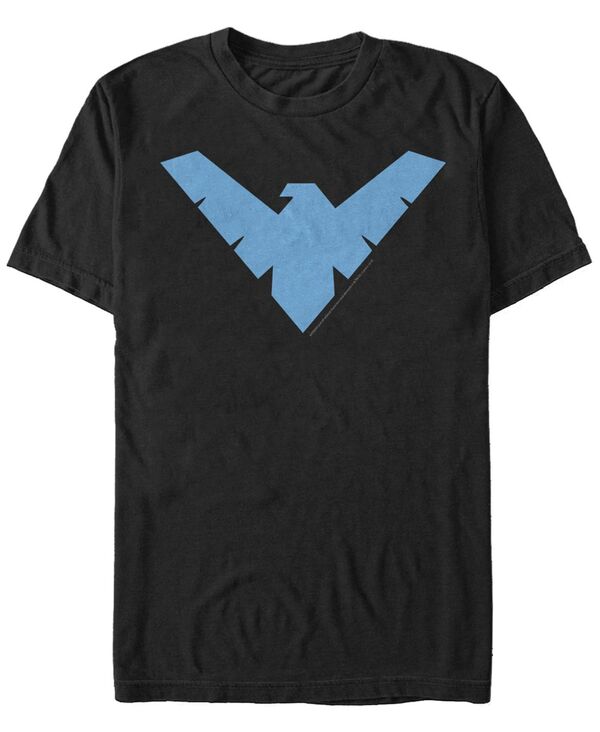 【送料無料】 フィフスサン メンズ Tシャツ トップス DC Men 039 s Batman Nightwing Logo Short Sleeve T-Shirt Black