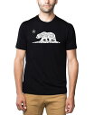 【送料無料】 エルエーポップアート メンズ Tシャツ トップス Men's Premium Word Art T-shirt - California Dreamin Black(4)