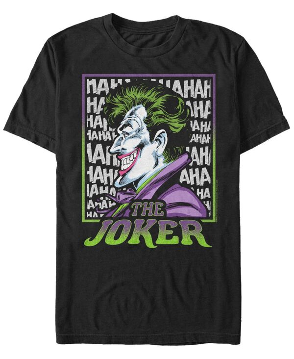 【送料無料】 フィフスサン メンズ Tシャツ トップス Men 039 s Batman Joker Short Sleeve T-shirt Black