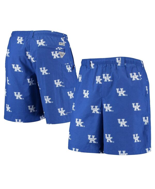 【送料無料】 コロンビア メンズ ハーフパンツ・ショーツ ボトムス Men's Royal Kentucky Wildcats Backcast II 8" Omni-Shade Hybrid Shorts Royal