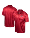 【送料無料】 コロシアム メンズ ポロシャツ トップス Men's Red Utah Utes Honeycomb Raglan Polo Shirt Red