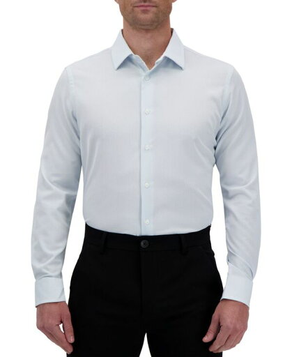 【送料無料】 レポートコレクション メンズ シャツ トップス Men's Slim-Fit Motif-Print Dress Shirt Light Blue 【送料無料】 レポートコレクション メンズ シャツ トップス Men's Slim-Fit Motif-Print Dress Shirt Light Blue