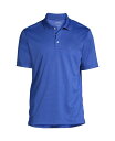 【送料無料】 ランズエンド メンズ ポロシャツ トップス School Uniform Men's Tall Short Sleeve Solid Active...