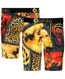 【送料無料】 エシカ メンズ ボクサーパンツ アンダーウェア Men's Red Atlanta Hawks Familie Boxer Briefs Red