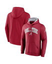 【送料無料】 ファナティクス メンズ パーカー・スウェット アウター Men's Crimson Alabama Crimson Tide Arch and L...