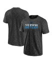 【送料無料】 ファナティクス メンズ Tシャツ トップス Men's Charcoal Carolina Panthers Component T-shirt Charcoal