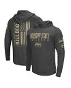 【送料無料】 コロシアム メンズ パーカー・スウェット フーディー アウター Men's Heather Black Distressed Mississipp...