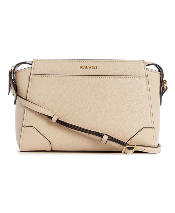 ブルックリン 【送料無料】 ナインウェスト レディース ショルダーバッグ バッグ Brooklyn Jet Set Crossbody Beige