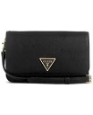 【送料無料】 ゲス レディース ショルダーバッグ バッグ Noelle Small Flap Organizer Crossbody Black