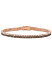 ̵   ǥ ֥쥹åȡХ󥰥롦󥯥å ꡼ Chocolate Diamond & Nude Diamond Double Row Tennis Bracelet (3-1/2 ct. t.w.) in 14k Rose Gold No Color