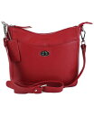 yz }V[j fB[X V_[obO obO Pebble Elizabeth Leather Crossbody Handbag Red