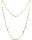 ■ブランド DEVATA (デヴァタ)■商品名 14K Gold Paperclip 2.8mm Chain Necklace 22" approx. 5.9gr■商品は海外よりお取り寄せの商品となりますので、お届けまで10日-14日前後お時間頂いております。 ■ブランド・商品・デザインによって大きな差異がある場合があります。 ■あくまで平均的なサイズ表ですので「目安」として参考にしてください。 ■お届けの商品は1枚目のお写真となります。色展開がある場合、2枚目以降は参考画像となる場合がございます。 ■只今、一部を除くすべて商品につきまして、期間限定で送料無料となります。 ※沖縄・離島・一部地域は追加送料(3,300円)が掛かります。