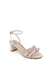 yz WEF_OC~VJ fB[X T_ V[Y Women's Desirie Block Heel Evening Sandals Pale Pink