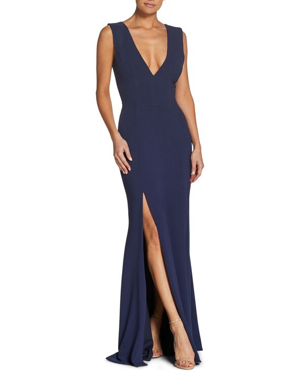 【送料無料】 ドレスザポプレーション レディース ワンピース トップス Sandra V-Neck Gown Poppy