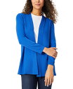  ジョーンズニューヨーク レディース ニット・セーター カーディガン アウター Women's Relaxed V-Neck Open Cardigan Light Sapphire