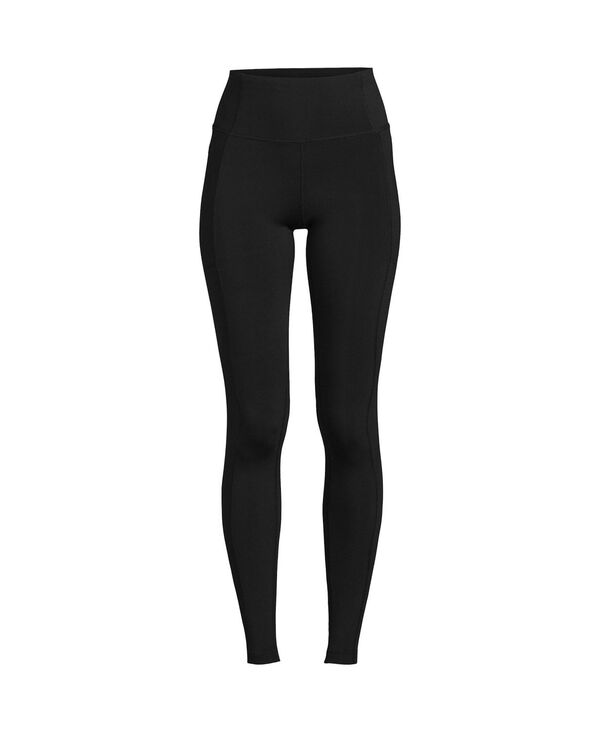 yz YGh fB[X MX {gX Women's Plus Size Active High Impact Pocket Leggings Black