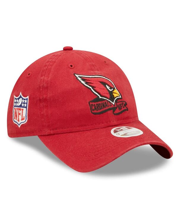 【送料無料】 ニューエラ レディース 帽子 アクセサリー Women's Cardinal Arizona Cardinals 2022 Sideline Adjustable 9TWENTY Hat Cardinal