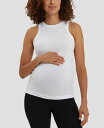 【送料無料】 ノム レディース ナイトウェア アンダーウェア Women's The Tank Racerback Maternity Top White