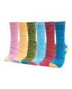 【送料無料】 ミオマリオ レディース 靴下 アンダーウェア Women 039 s Dress Crew Socks 6 Pack Autumn cheer