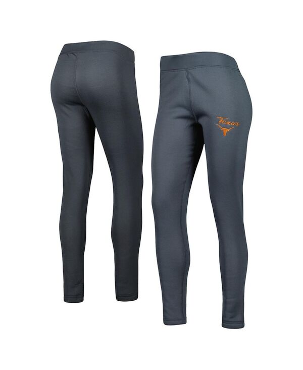 yz RZvc X|[c fB[X MX {gX Women's Charcoal Texas Longhorns Upbeat Sherpa Leggings Charcoal