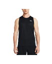 【送料無料】 アンダーアーマー メンズ タンクトップ トップス Men's UA Tech Performance Tank Black / Wht