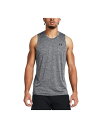 【送料無料】 アンダーアーマー メンズ タンクトップ トップス Men's UA Tech Performance Tank Castlerock Gry/ B...