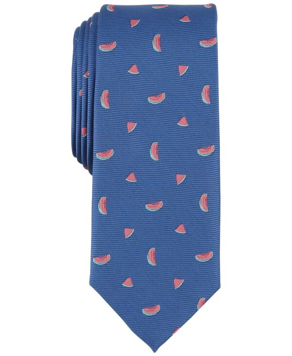 yz o[X[ Y lN^C ANZT[ Men's Hilldale Watermelon Graphic Tie Blue