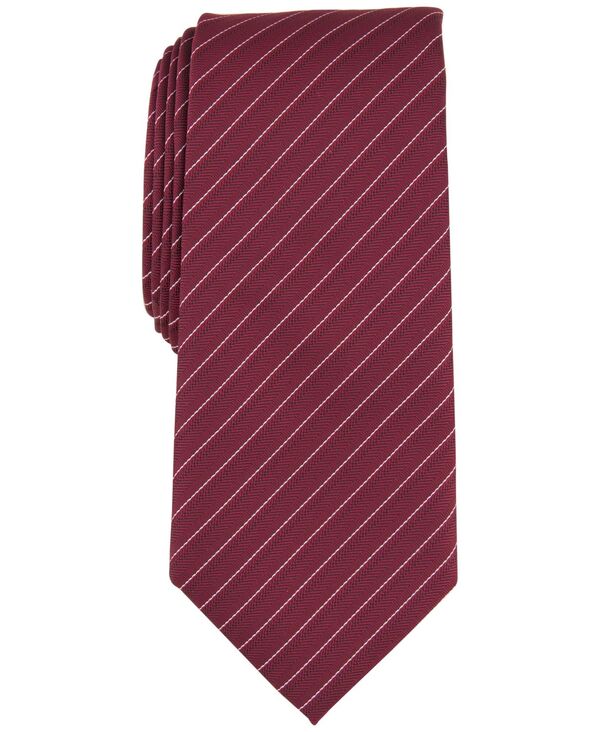 yz At@j Y lN^C ANZT[ Men's Ozark Stripe Tie Burgundy