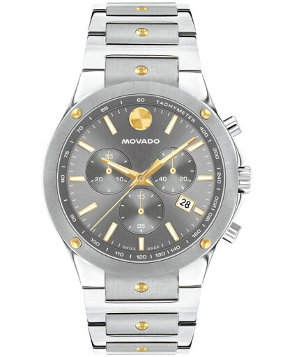 【送料無料】 モバド メンズ 腕時計 アクセサリー Men's SE Swiss Quartz Chrono Stainless Steel Two-Tone Yellow PVD Watch 42mm Two-tone 【送料無料】 モバド メンズ 腕時計 アクセサリー Men's SE Swiss Quartz Chrono Stainless Steel Two-Tone Yellow PVD Watch 42mm Two-tone
