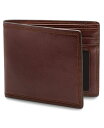 yz {XJ Y z ANZT[ Men's Executive Wallet in Dolce Leather - RFID Dark brown