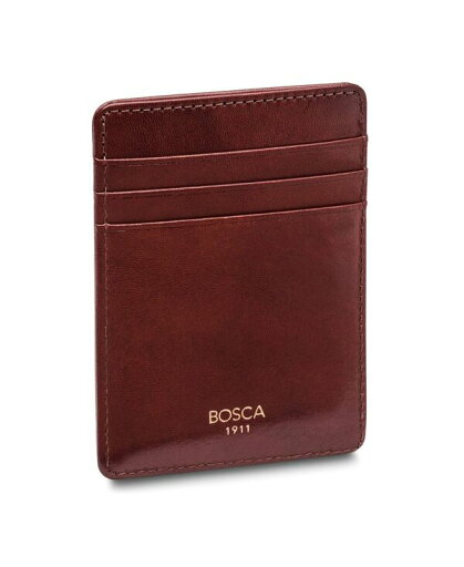 【送料無料】 ボスカ メンズ 財布 アクセサリー Old Leather Deluxe Front Pocket Wallet Dark brown 【送料無料】 ボスカ メンズ 財布 アクセサリー Old Leather Deluxe Front Pocket Wallet Dark brown