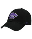 【送料無料】 47ブランド メンズ 帽子 アクセサリー Men's Black Kansas State Wildcats Vintage-Like Clean...