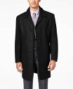 yz htHO Y WPbgEu] AE^[ Coventry Wool-Blend Overcoat Black
