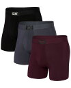 【送料無料】 サックス メンズ ボクサーパンツ アンダーウェア Men's Ultra Super Soft Relaxed Fit Boxer Briefs ...
