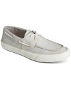 【送料無料】 スペリー メンズ デッキシューズ シューズ Men's SeaCycled Bahama II Chambray Lace-Up Boat Shoes Grey