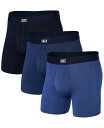 【送料無料】 サックス メンズ ボクサーパンツ アンダーウェア Men's Daytripper Relaxed Fit Boxer Briefs 3PK Sp...