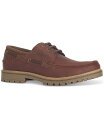 yz ouA[ Y fbLV[Y V[Y Men's Basalt Lace-Up Lug-Sole Boat Shoes Oxblood