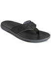 【送料無料】 スペリー メンズ サンダル シューズ Men's Baitfish Thong Leather Sandals Black