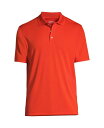 【送料無料】 ランズエンド メンズ ポロシャツ トップス Men's School Uniform Short Sleeve Solid Active Polo...