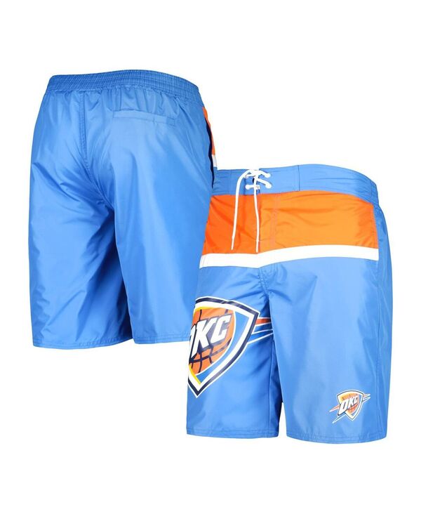 【送料無料】 カール バンクス メンズ ハーフパンツ・ショーツ 水着 Men's Blue Oklahoma City Thunder Sea Wind Swim Trunks Blue