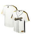 【送料無料】 コロシアム メンズ シャツ トップス Men's Cream Distressed Iowa Hawkeyes Ruth Button-Up Baseball Jersey Cream