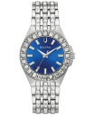 yz uo fB[X rv ANZT[ Women's Phantom Crystal Stainless Steel Bracelet Watch 32mm Silver-tone