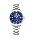 yz XgD[O fB[X rv ANZT[ Women's Diver Depth master 3950L Quartz 32mm Fashion Watch Blue