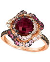 【送料無料】 ル ヴァン レディース リング アクセサリー Chocolatier&reg; Multi-Gemstone (2-1/2 ct. t.w.) & Chocolate Diamond (1/5 ct. t.w.) Statement Ring in 14k Rose Gold 14K Rg