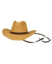 【送料無料】 マーカスアドレール レディース 帽子 アクセサリー Women's Straw Cowboy Hat Brown
