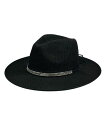 【送料無料】 マーカスアドレール レディース 帽子 アクセサリー Women's Packable Panama Hat with Beaded Trim Bl...