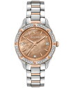 yz uo fB[X rv ANZT[ Women's Sutton Diamond (1/10 ct. t.w.) Two-Tone Stainless Steel Bracelet Watch 32.5mm Two-Tone