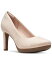 【送料無料】 クラークス レディース パンプス シューズ Women's Ambyr Joy High-Heeled Comfort Pumps Sand Metallic