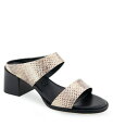 【送料無料】 エアロソールズ レディース サンダル シューズ Women 039 s Nika Chunky Heel Sandals Roccia Snake Print Leather