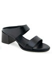【送料無料】 エアロソールズ レディース サンダル シューズ Women 039 s Nika Chunky Heel Sandals Black Leather